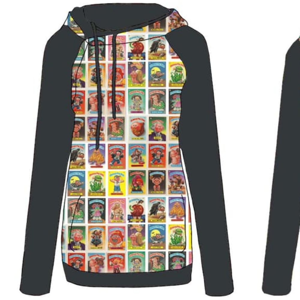 Garbage Pail Kids Hoodie 3X lightweight material